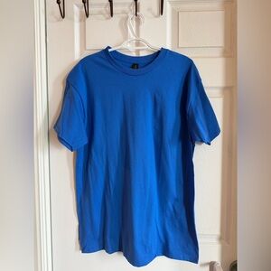 Bundle Gildan Tshirts Blue, Orange, and White.